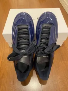【美品】Alexander McQueen スニーカー ネイビー　43のサムネイル