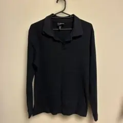 H&M 襟付きボタン長袖