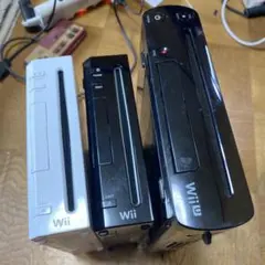 Wii本体とWii U本体セット　ジャンク