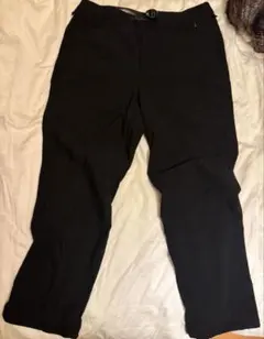 O- 黒スラックス ドローコード付き