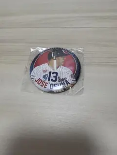 ヤクルトスワローズ　オスナ　缶バッジ