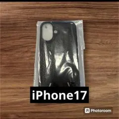 新品未使用 iPhone17 ブラックケース シックで高見え