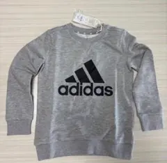 adidas グレー 長袖トレーナー 130cmのサムネイル