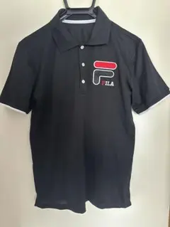 FILA ブラック ポロシャツ Mサイズのサムネイル