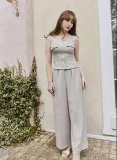 herlipto Two-Way Collar Jumpsuit Mサイズ - メルカリ