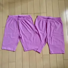 2枚セット Cat & Jack ピンク スパッツ L (10/12)
