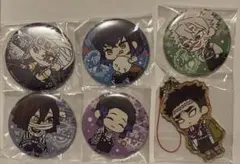 鬼滅の刃 わちゃっと 缶バッジ 宇髄天元 不死川実弥 伊黒小芭内 胡蝶しのぶ 等