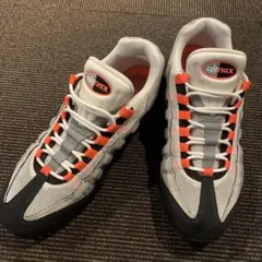 【極美品】NIKE エアマックス95 OG ソーラーレッド 28