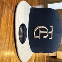 New Era 9FIFTY ネイビー/ベージュ キャップ