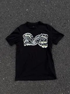 y2k adidas グラフィックプリント Tシャツ L 黒