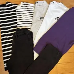 子供服セット140cm UNIQLO KANGOL CAMP7 長袖Tシャツ