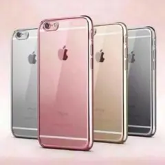 ✨TPUメッキ加工ケース✨超薄型 iPhoneケース モデルにも大人気♡