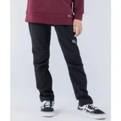 KRIFF MAYER　クリフメイヤー　裏シャギーあたたかパンツ　黒　160cm