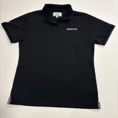 美品】 BRIEFING ブラック ポロシャツ M シャドウロゴ ゴルフ - メルカリ