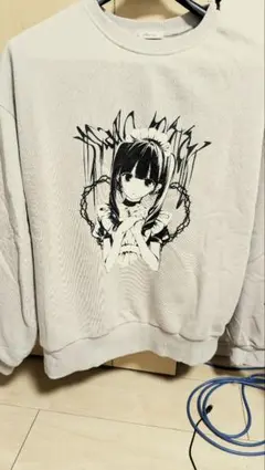 病み可愛い地雷系スウェット　Mサイズ