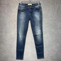 ZARA Z1975 スキニージーンズ ダメージ加工