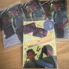 銀河特急 ミルキー☆サブウェイ ウエハース カード4枚セット アサミ&リョーコ