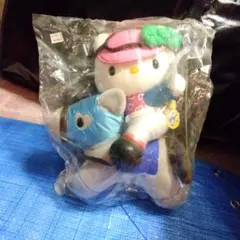サンリオ　お馬deキティ ハローキティ ぬいぐるみ　 競馬 JRA ピンク白毛 サンリオ お馬deキティ ハローキティ ぬいぐるみ 競馬 JRA ピンク白毛
