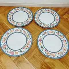 ウエッジウッド　チャーンウッド　プレート　ボウル　計4枚　緑壺　黒壺マーク ウエッジウッド チャーンウッド プレート ボウル 計4枚 緑壺 黒壺マーク