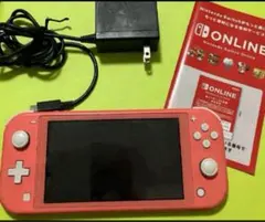 Switch スイッチ　ライト　ピンク　本体　美品　純正　充電器 Nintendo Switch 純正新品 SWITCH LITE ニンテンドー スイッチ