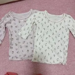 長袖シャツ2枚セット 90cm