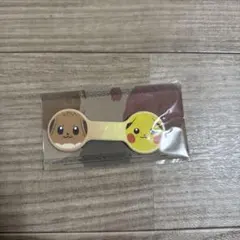 ピカチュウ＆イーブイのおめんをイメージしたケーブルホルダー