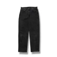 00s Levi's 550 ブラック デニムパンツ W33 L30.5