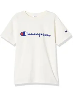 チャンピオン　Tシャツ キッズ 半袖 丸首 綿100% バインダーネック