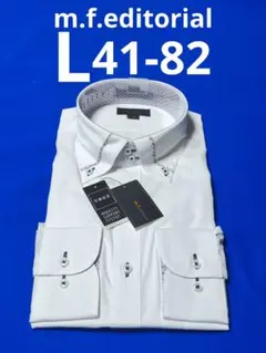 ♦ m f. editorial ♦ L 41-82♦メンズワイシャツ長袖