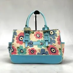 希少✨COACH Handbag Flower Light Blue Y2K - Mercari | Rakufun 