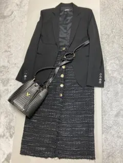 ZARAツイードタイトスカート　　　ウエスト74センチ