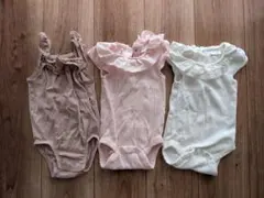 ベビー ロンパース 3点セット NEXT H&M