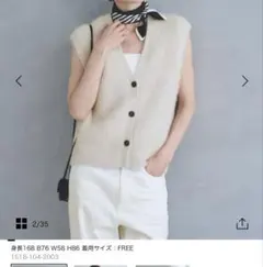 ふわふわベスト ユナイテッドアローズ