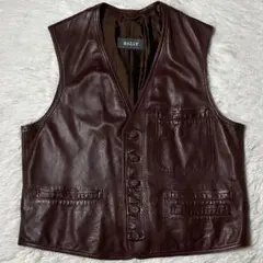 イタリア製 バリー BALLY 希少✨ レザーベスト レザー【送料 ブラウン ミニバッグ Beckett | BALLY/バリー_Women通販 ダークブラウン トップス