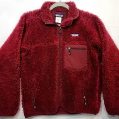 パタゴニア クラシックレトロカーディガン フリースジ ワインレッド バーガンディ