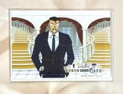 セガ ラッキーくじ 名探偵コナンカフェ 執事喫茶 アクリルパズル 毛利小五郎