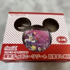 コカコーラ　東京ディズニーリゾート　目覚まし時計　ミニー　ピンク　非売品