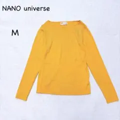 나노 유니버스 LB.03 니트 M 겨자 옐로우 리브 긴팔