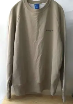 Champion メンズ トレーナー XL ベージュ