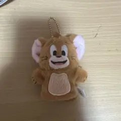 トムとジェリー ジェリー ぬいぐるみマスコット 指人形