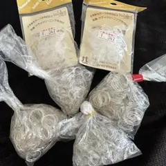 手芸用透明ゴムリング ニットリング まとめ売り