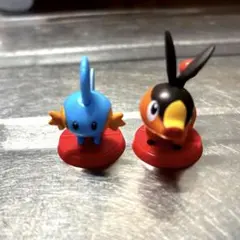 ポケモンチョコエッグ　ミズゴロウとポカブ