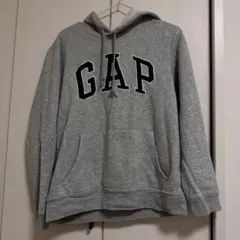 GAP ロゴ プルオーバー パーカー グレー XXSのサムネイル