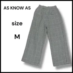 チェックワイドパンツ 🟦