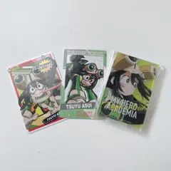 ヒロアカ　ヒーローズチップ　蛙吹梅雨　フロッピー　チェキ　アクスタ　一番くじ