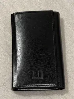 ダンヒル　ブラックレザーキーケース