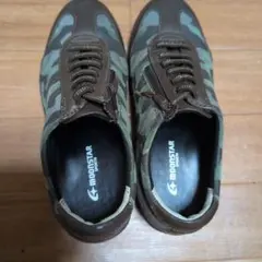個性的★Moonstar sporth 22.5EEE 迷彩柄スニーカー★