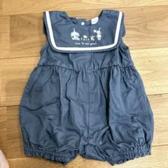 Cottoli セーラー襟　ロンパース　70