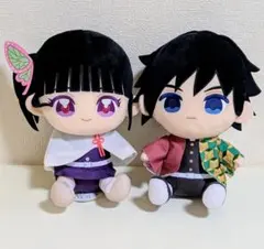 アニメ『鬼滅の刃』ぬいぷりけおすわりBIG4 胡蝶しのぶ 栗花落カナヲ