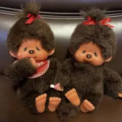 激レア　セキグチ モンチッチ ぬいぐるみ 泣き顔 涙　アンティーク　2体セット